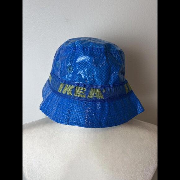 IKEA Bucket Hat KNORVA Frakta with Lining & Vent Holes Rain Hat Sun Hat - Picture 1 of 3